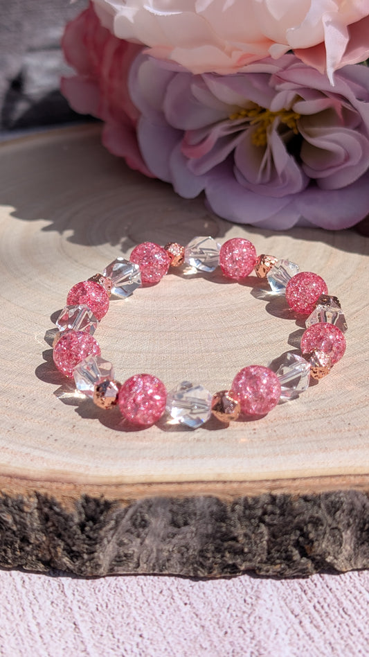 Bracelet Éclat Rose