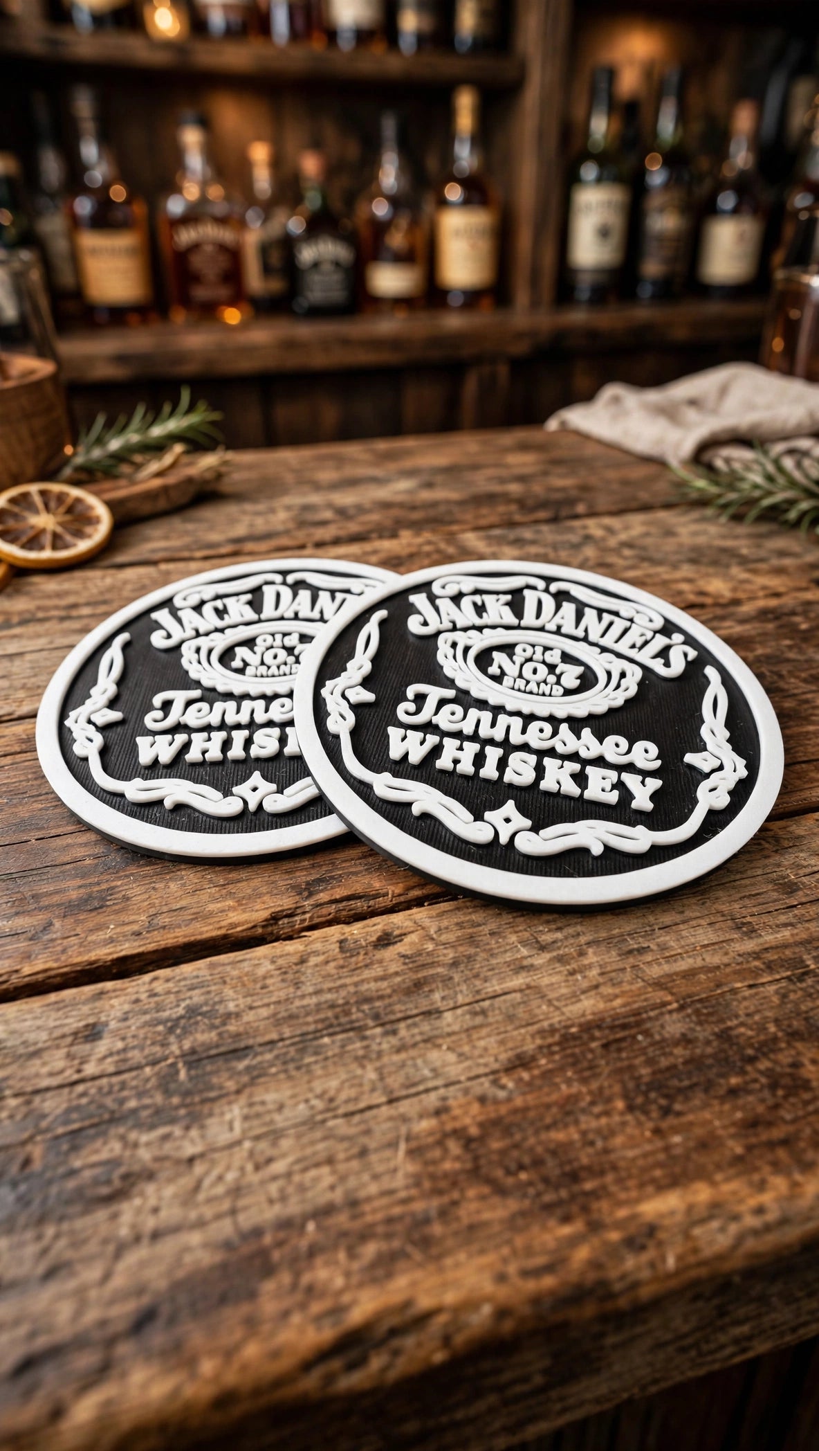 Sous-verre Whisky Tennessee