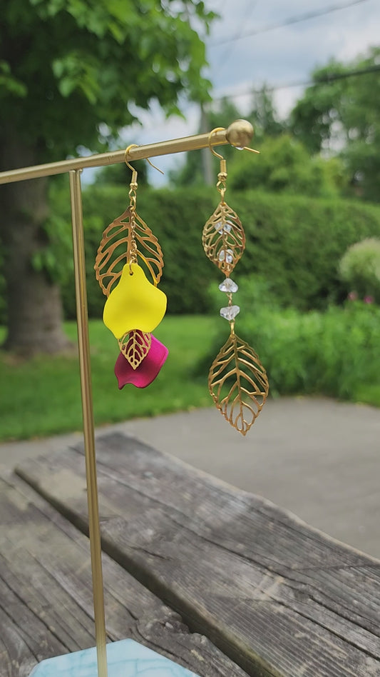 Boucles d'oreilles Jardin de printemps